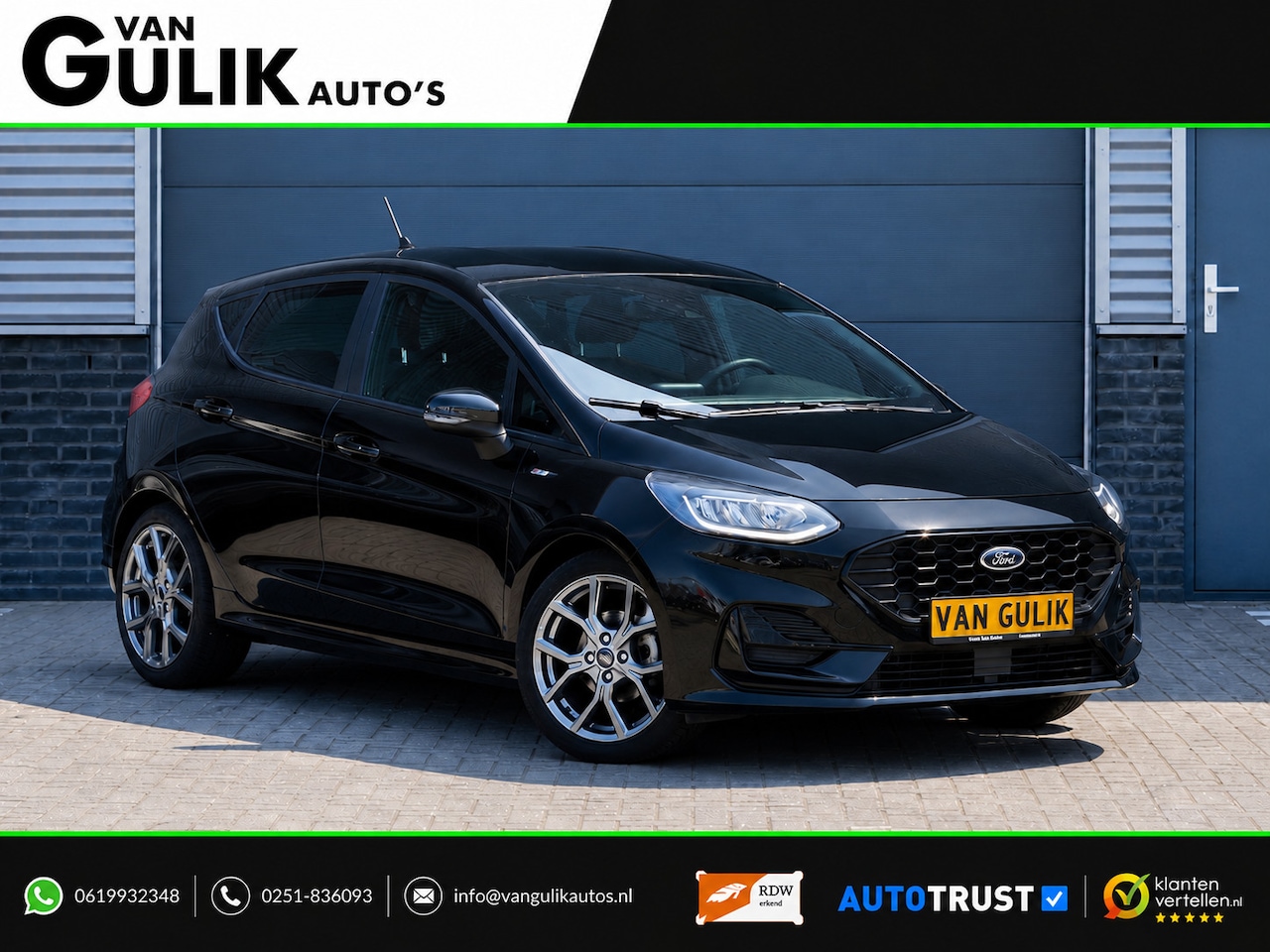 Ford Fiesta - 1.0 EcoBoost Hybrid ST-Line | Carplay | LED | Winterpakket | Cruise control | - AutoWereld.nl