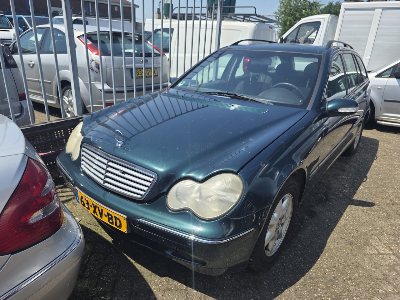 Mercedes-Benz C-klasse Combi - 180 K. Elegance Benzine *Airco* Nette wagen RIJDT GOED - AutoWereld.nl