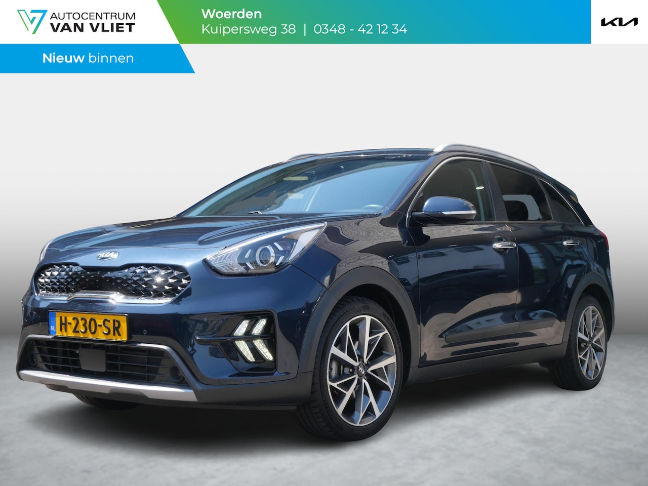 Kia Niro - 1.6 GDi Hybrid DynamicPlusLine | Stoel/Stuurverwarming | Navi | Adaptief | Dode Hoek | - AutoWereld.nl