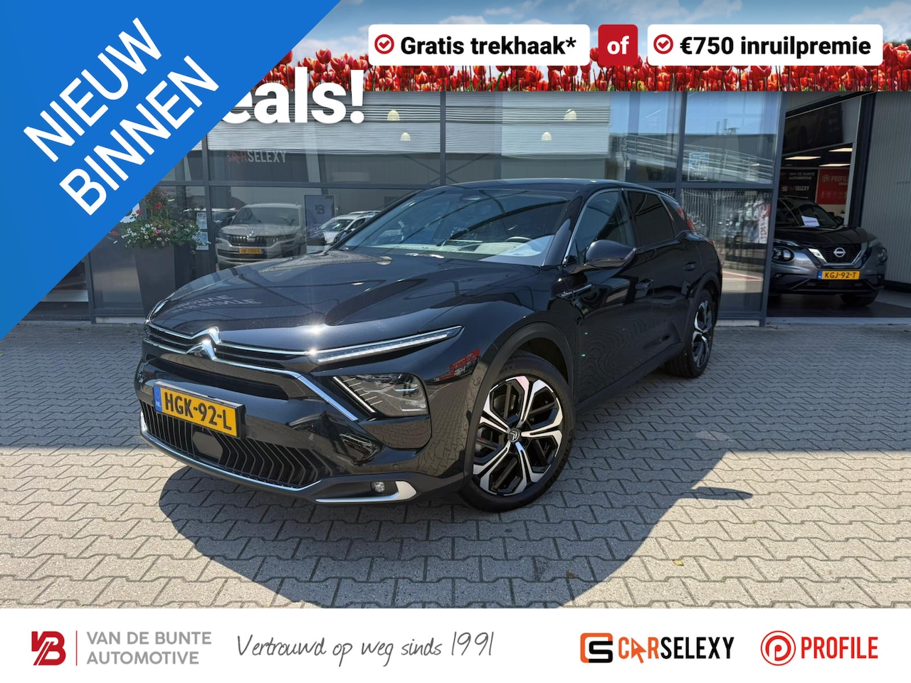 Citroën C5 X - 1.6 Plug-in Hybrid 225 Shine *ACC & 360 Camera* - AutoWereld.nl