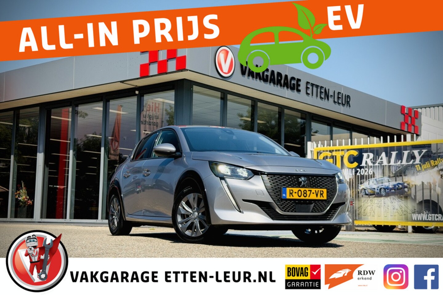 Peugeot e-208 - EV Allure Pack 50 kWh / CAMERA / 3 FASE / APPLE + ANDROID - AutoWereld.nl