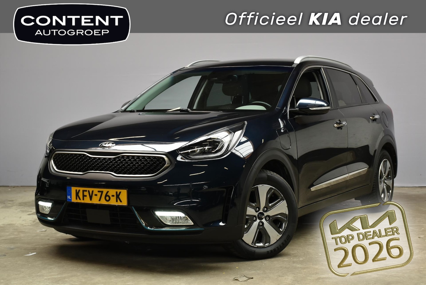 Kia Niro - 1.6 GDi PHEV Plug-In Executiveline |Leder |JBL |Trekhaak! - AutoWereld.nl