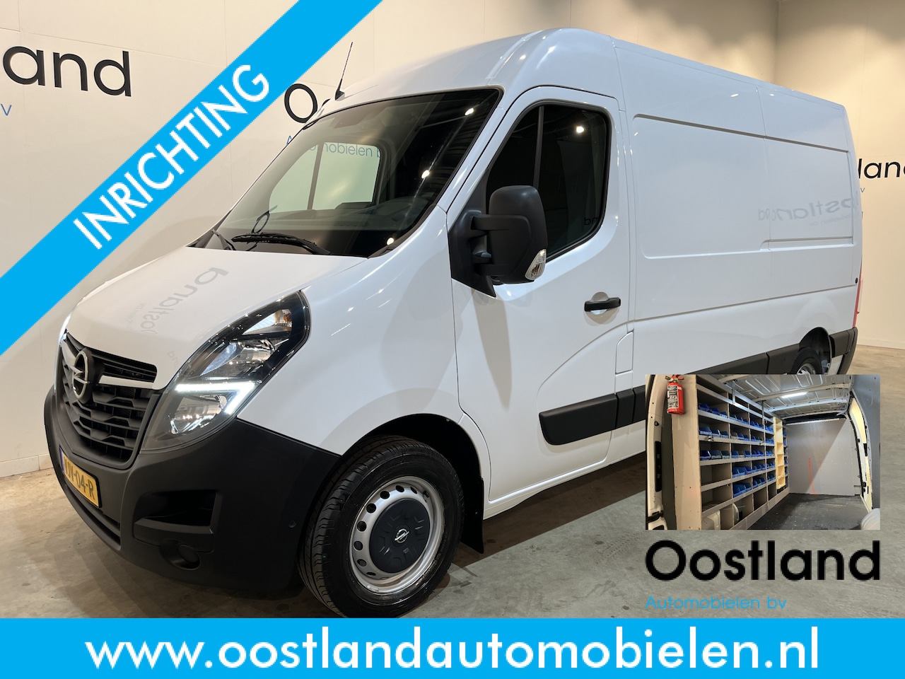 Opel Movano - 2.3 Turbo L2H2 150 PK / Servicebus / Kastinrichting / Euro 6 / Airco / Cruise Control / PD - AutoWereld.nl