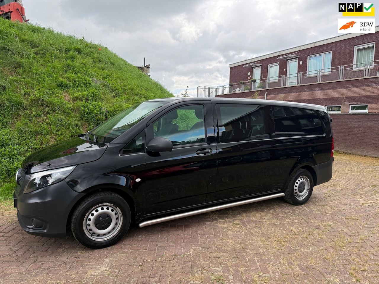 Mercedes-Benz Vito - 109 CDI Extra Lang DC Comfort LEER DUBBELE CABINE EERSTE EIGENAAR - AutoWereld.nl