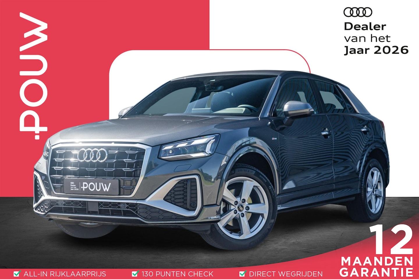 Audi Q2 - 35 TFSI 150pk S-tronic S Edition | Smartphone Interface | Achteruitrijcamera | Stoelverwar - AutoWereld.nl