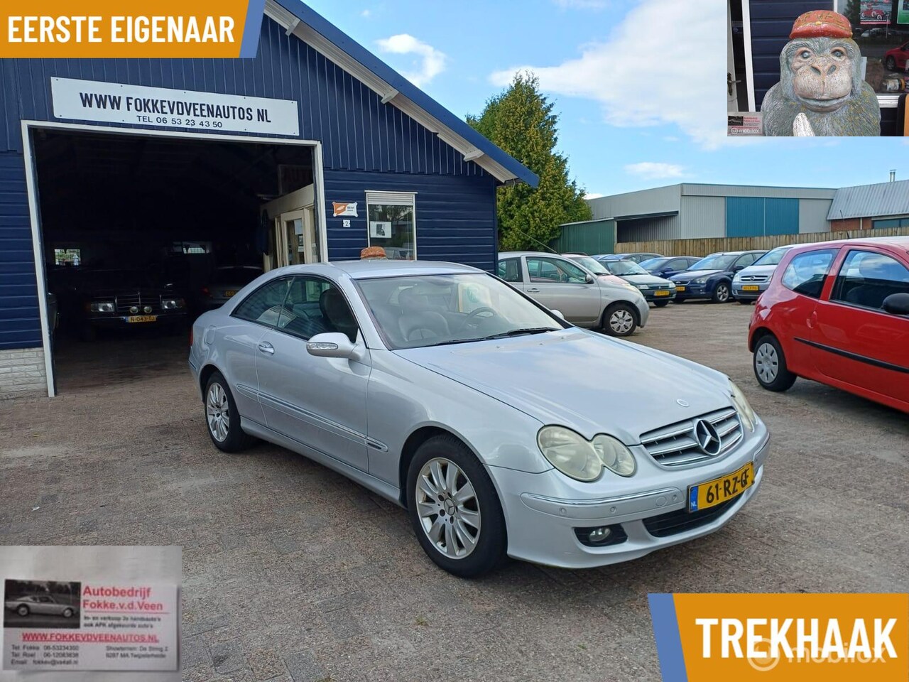 Mercedes-Benz CLK-klasse Coupé - 200 K. Elegance Garantie, alle inruil - AutoWereld.nl