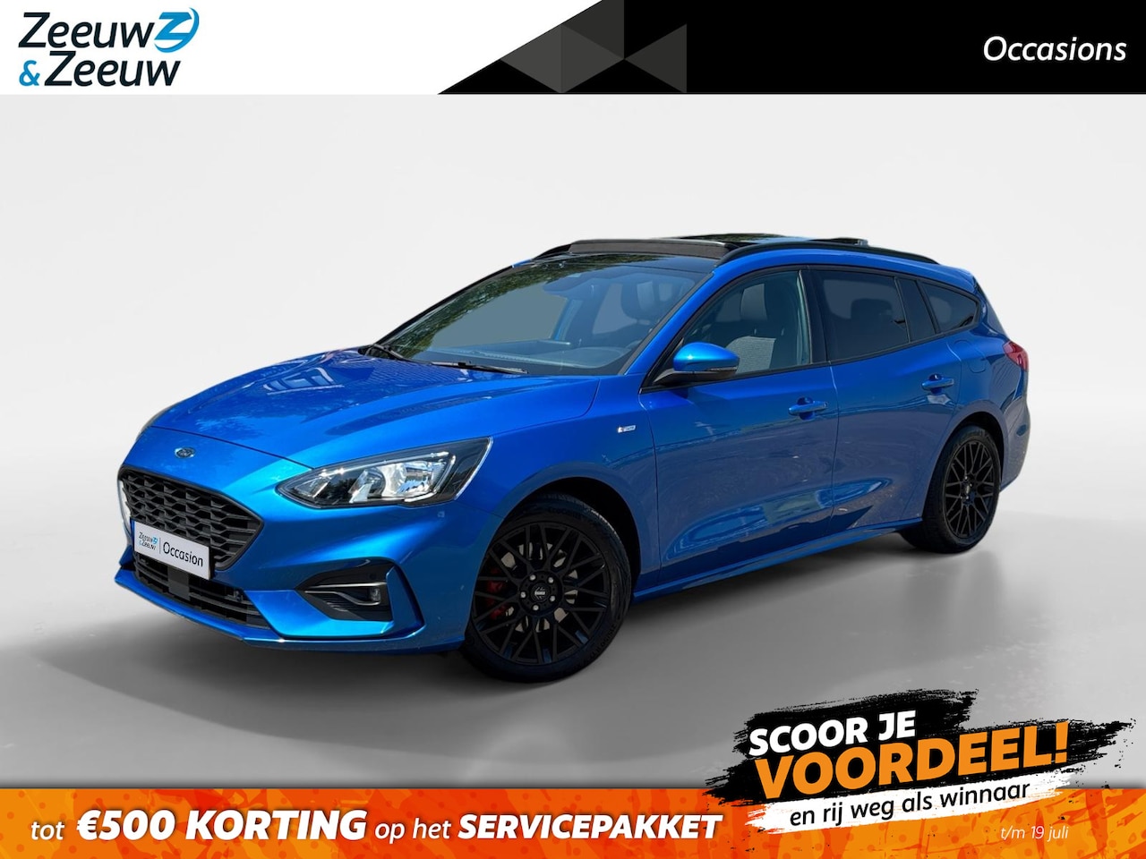 Ford Focus Wagon - 1.0 EcoBoost ST Line Business | Panoramadak | Winter Pack | Adaptieve Cruise Control | B&O - AutoWereld.nl