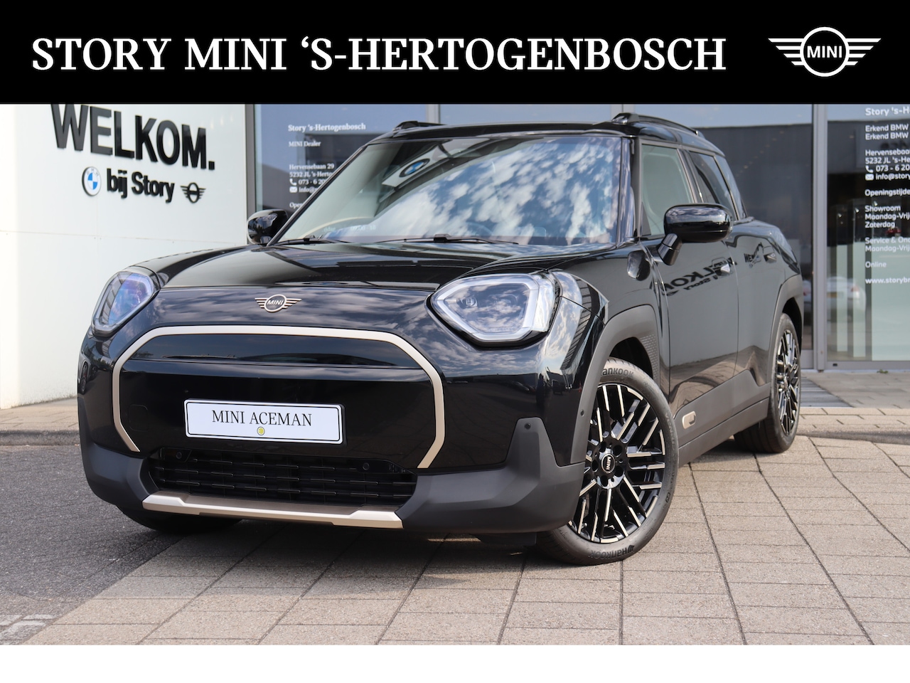 MINI Aceman - E / Favoured / Pakket M / 18" Night Flash Spoke 2-tone - AutoWereld.nl