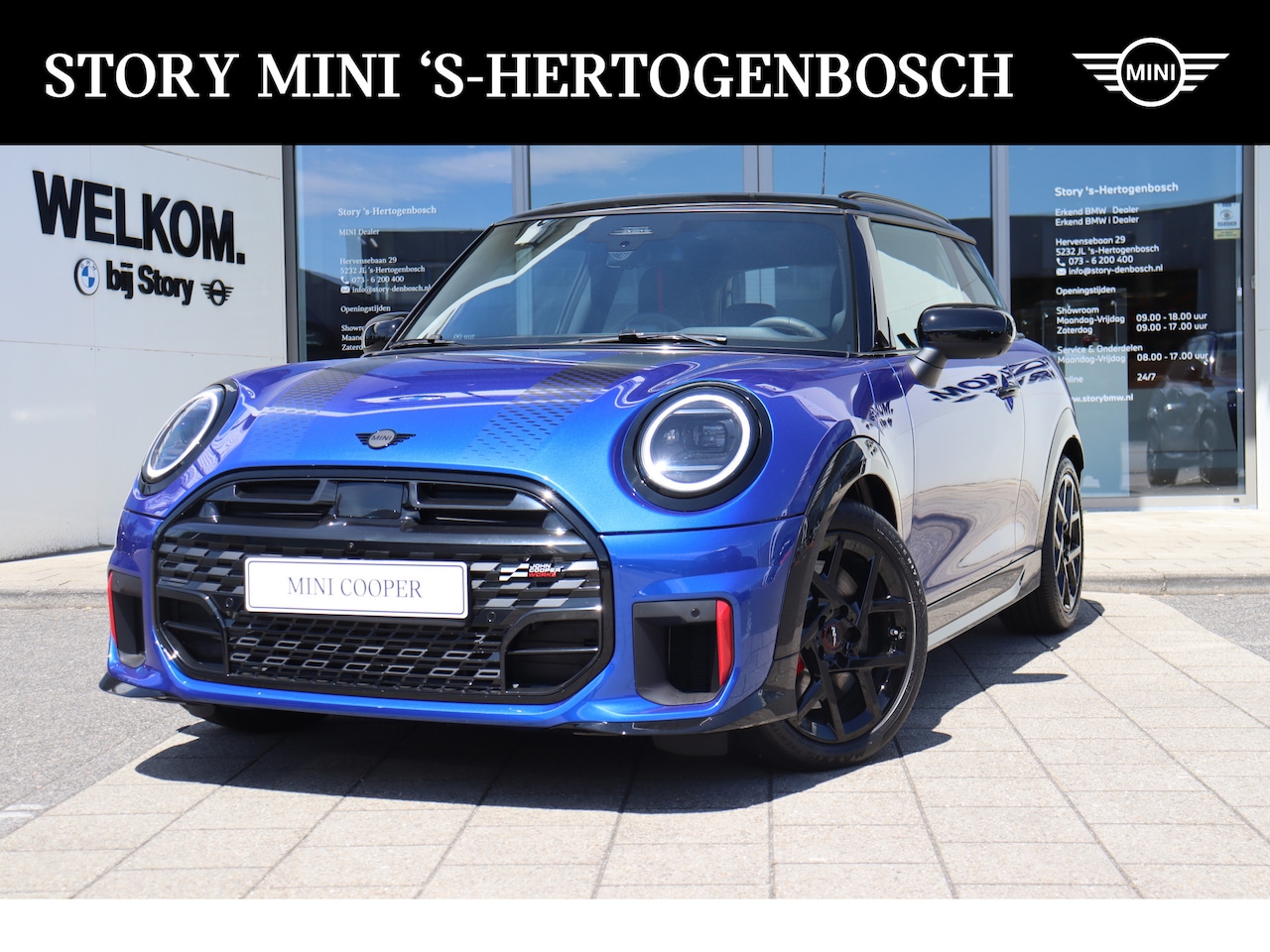 MINI 3-Deurs - Hatchback John Cooper Works / Pakket XL / 17" JCW Sprint Spoke black - AutoWereld.nl