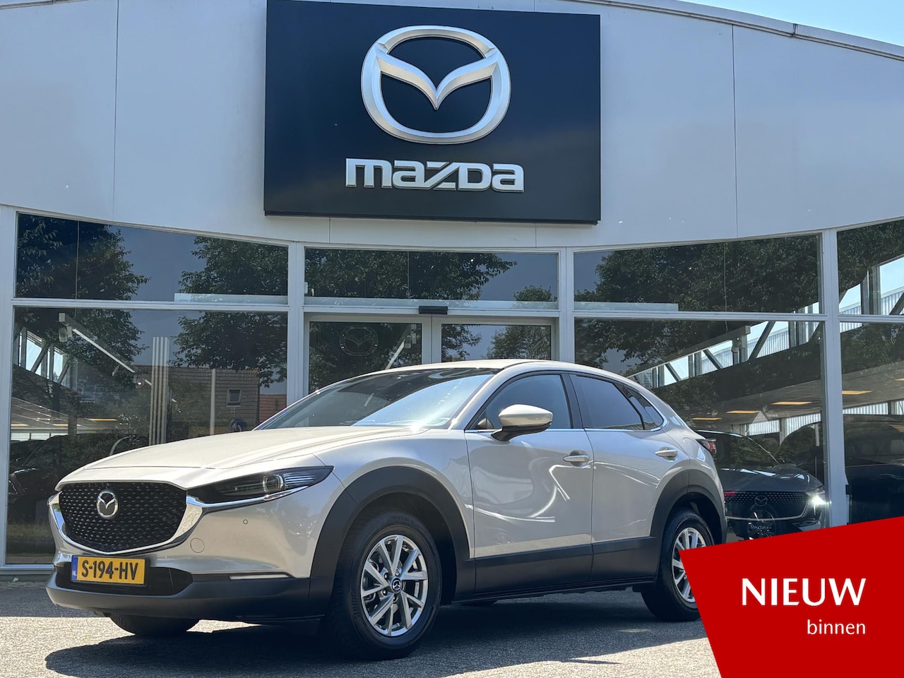 Mazda CX-30 - 2.0 e-SkyActiv-X M Hybrid Luxury NL Auto, 1e Eig., Dealer Ond, Automaat, Navigatie, Leer, - AutoWereld.nl