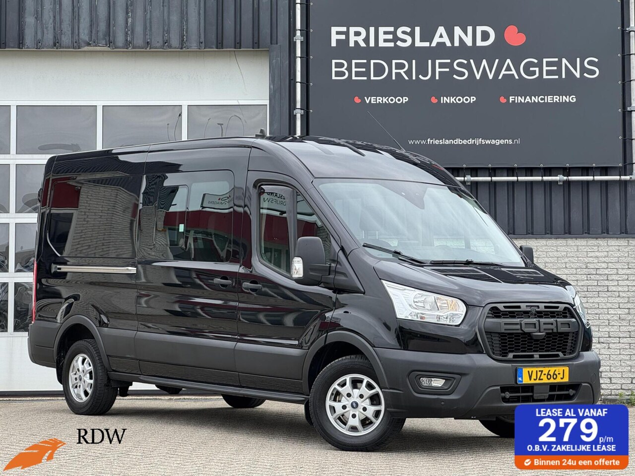 Ford Transit - 350 2.0 TDCI 185pk L3H2 DC Trend RWD 3500KG Dubbele Cabine - AutoWereld.nl