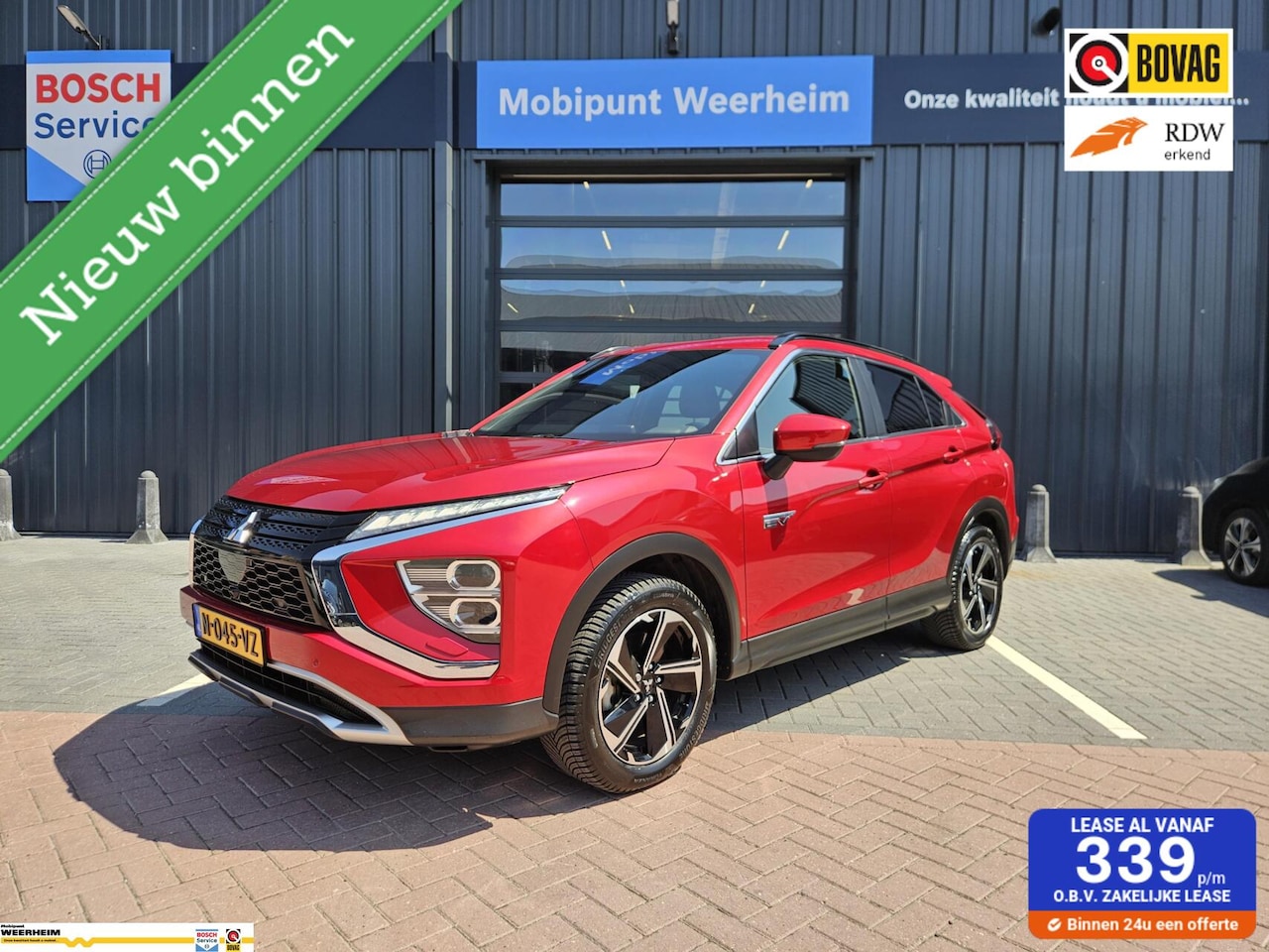 Mitsubishi Eclipse Cross - 2.4 PHEV Intense+ 2.4 PHEV Intense NIEUWSTAAT! - AutoWereld.nl