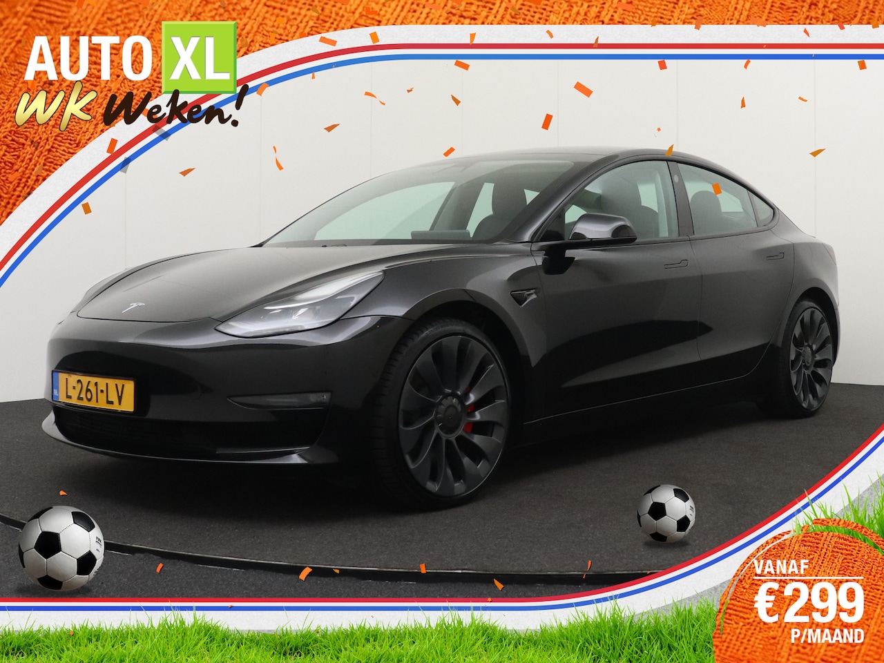 Tesla Model 3 - Performance AWD 75 kWh 463 PK FSD-3 20'LMV Aap.Cruise - AutoWereld.nl