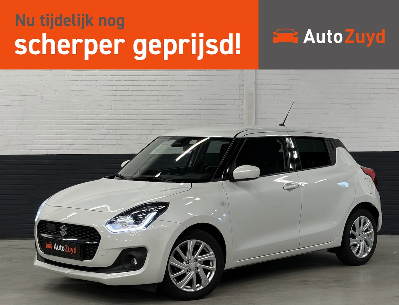 Suzuki Swift - 1.2 Select Smart Hybrid Automaat / Airco / Stoelverwarming / Camera / LM-Velgen - AutoWereld.nl