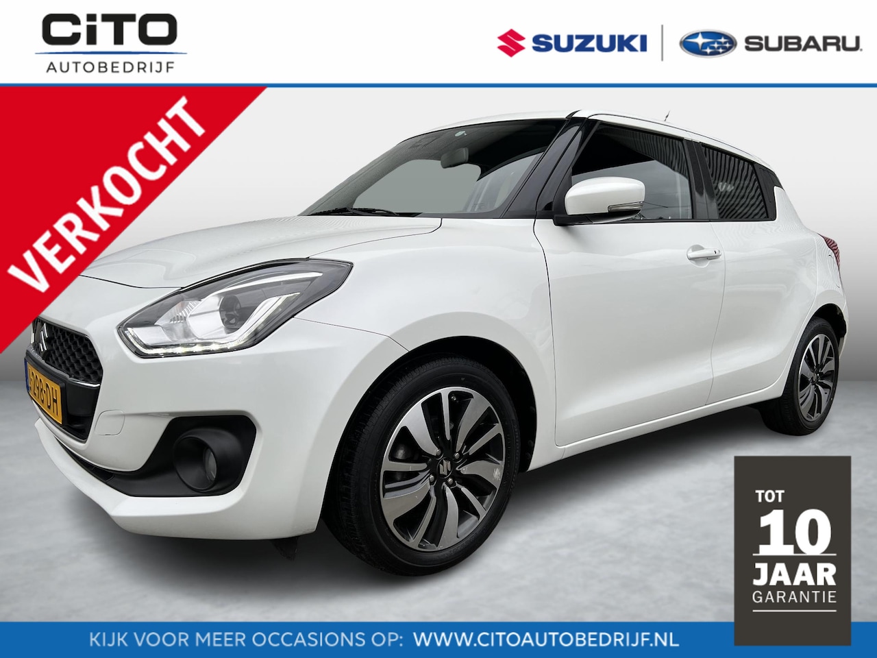 Suzuki Swift - 1.2 Stijl Smart Hybrid | Trekhaak | Climate Control | Adaptieve Cruise Control | Apple Car - AutoWereld.nl