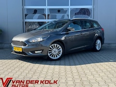 Ford Focus Wagon - 1.0 Titanium Edition | Navigatie | Cruise | Climate | Sensoren | Trekhaak