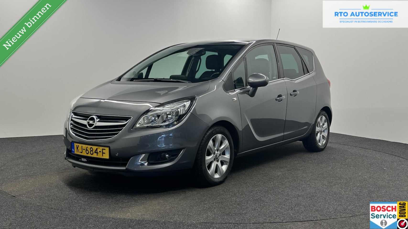 Opel Meriva - 1.4 Turbo Blitz NAVIGATIE TREKHAAK CRUISE ECC LM. - AutoWereld.nl