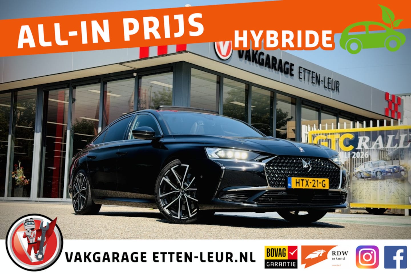 DS 9 - E-Tense RIVOLI+ 4x4 360 | SCHUIFDAK | NIGHT VISION | MASSAGE - AutoWereld.nl