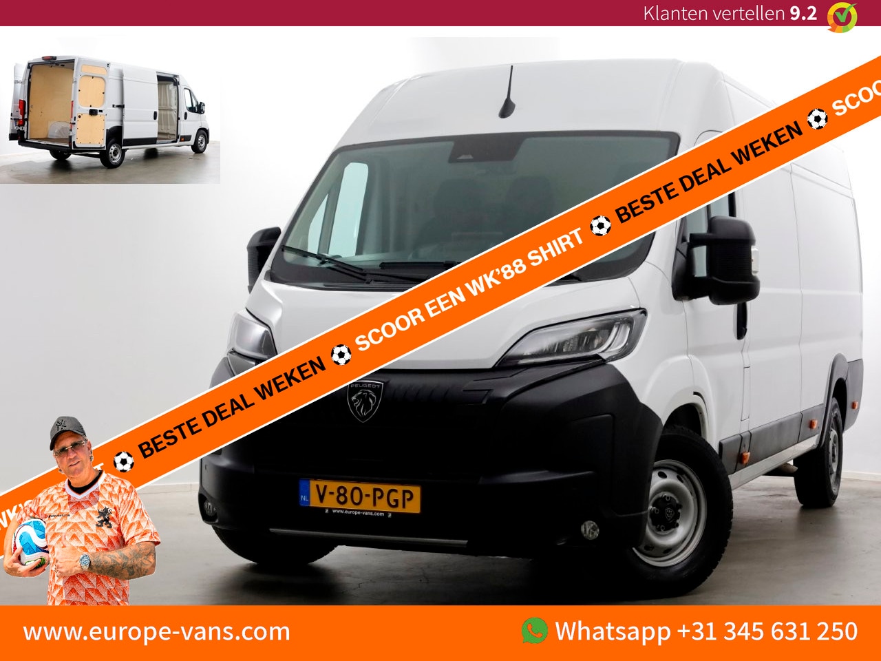Peugeot Boxer - 2.2 BlueHDi 180pk Automaat L4H2 LED/ACC/Navi/Camera 12-2024 - AutoWereld.nl