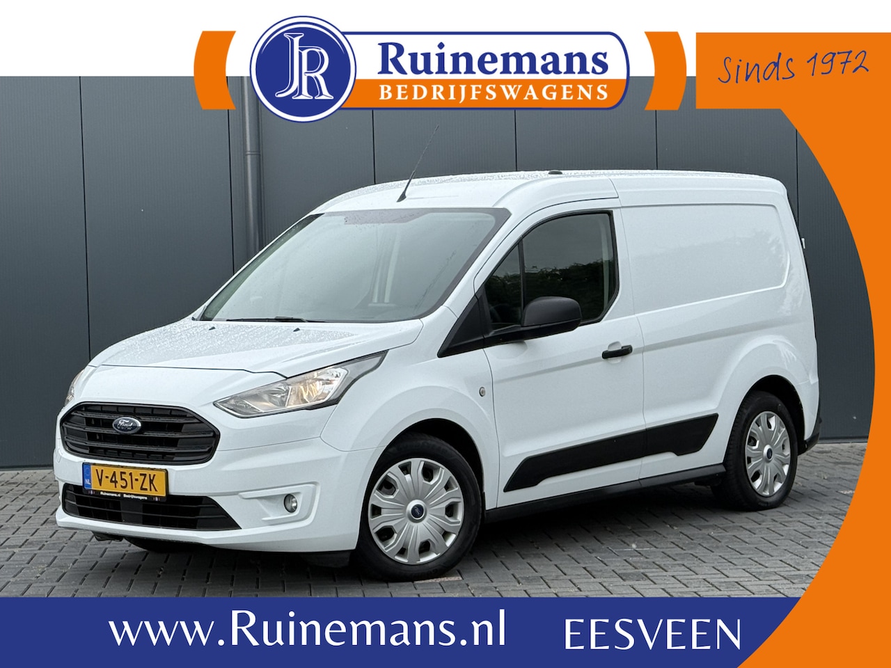 Ford Transit Connect - 1.0 Ecoboost 100 PK / BENZINE / BPM VRIJ / L1H1 / 1e EIG. / CAMERA / AIRCO / NAVI / INRICH - AutoWereld.nl