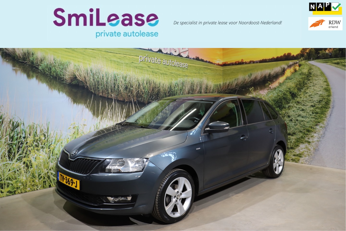 Skoda Rapid Spaceback - 1.0 TSI Greentech Clever| Cruise | Navi| PDC - AutoWereld.nl