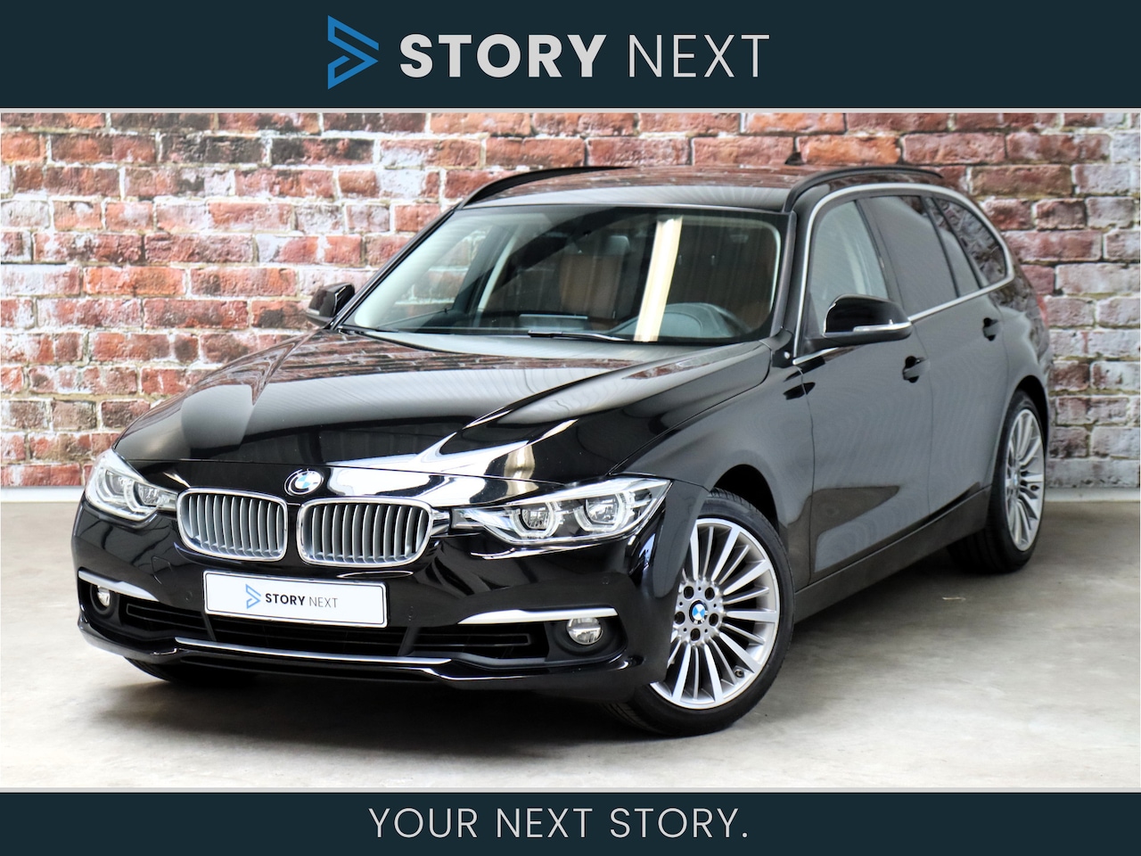 BMW 3-serie Touring - 318i High Executive Luxury Line Automaat / Navigatie Professional / Leder / Climate Contro - AutoWereld.nl