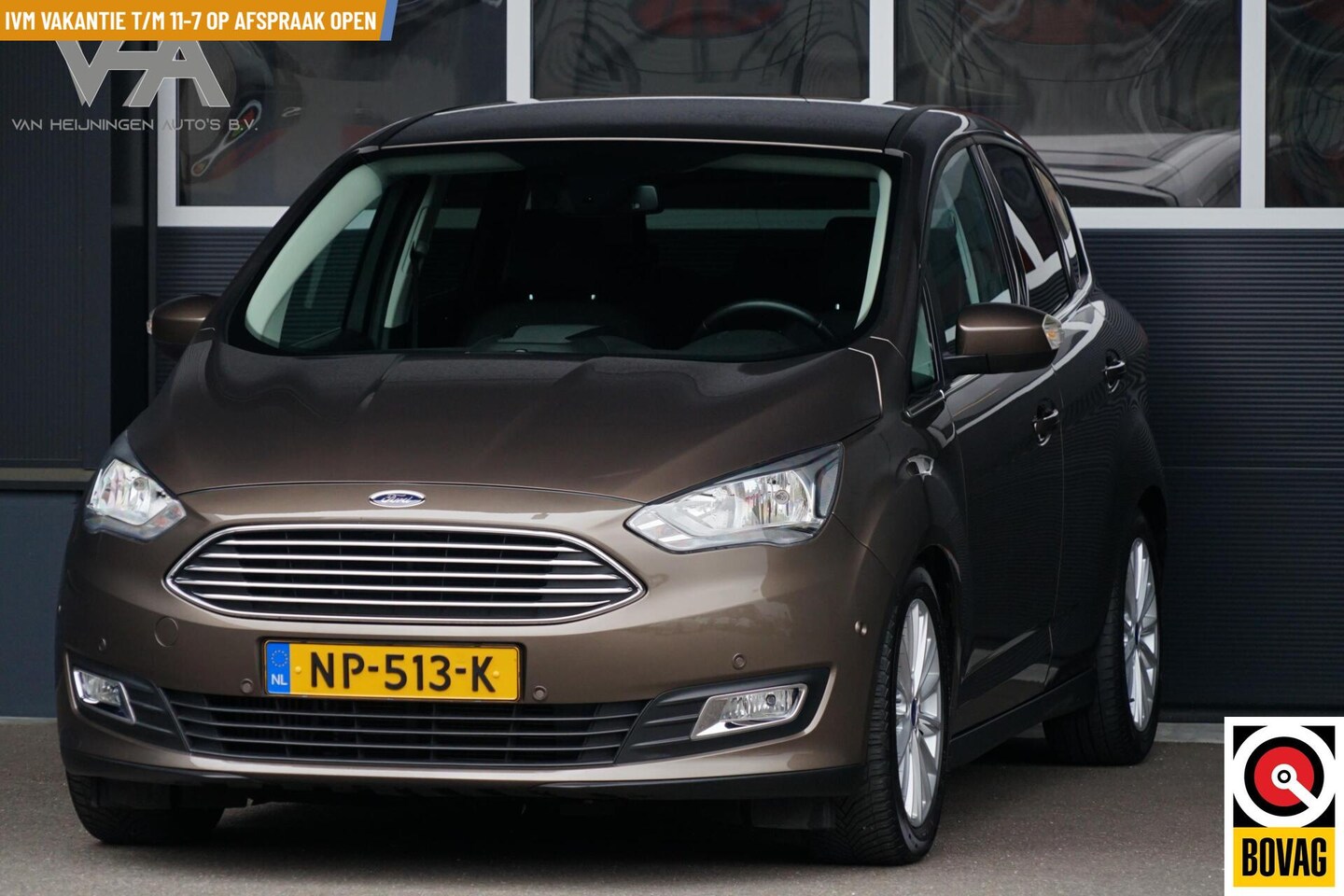 Ford C-Max - 1.0 Titanium 1.0 Titanium, NL, keyless, PDC, trekhaak, clima - AutoWereld.nl