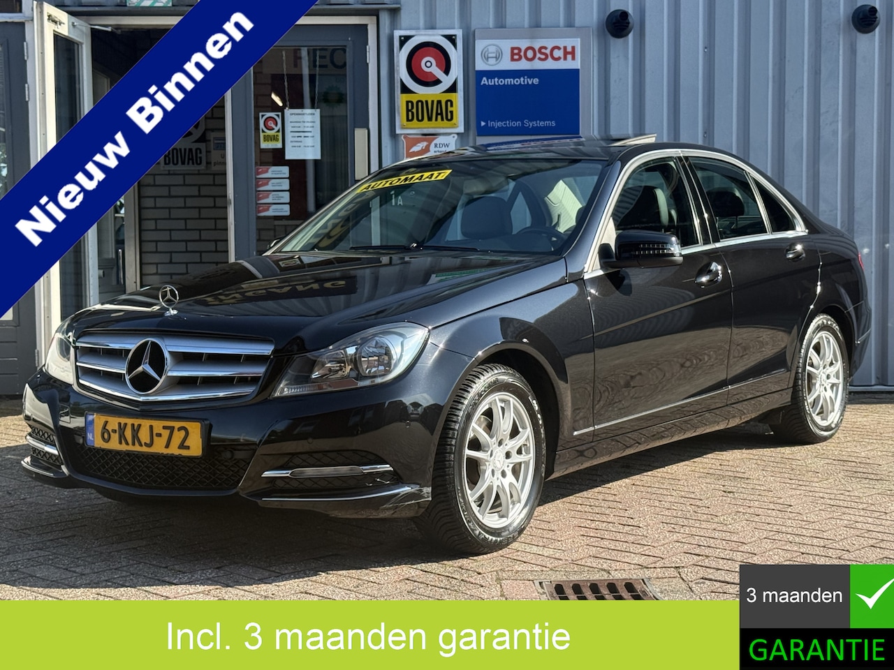 Mercedes-Benz C-klasse - 180 Business Class Avantgarde | AUTOMAAT | SCHUIFDAK | CRUISE | CLIMA | STOELVERW. | - AutoWereld.nl
