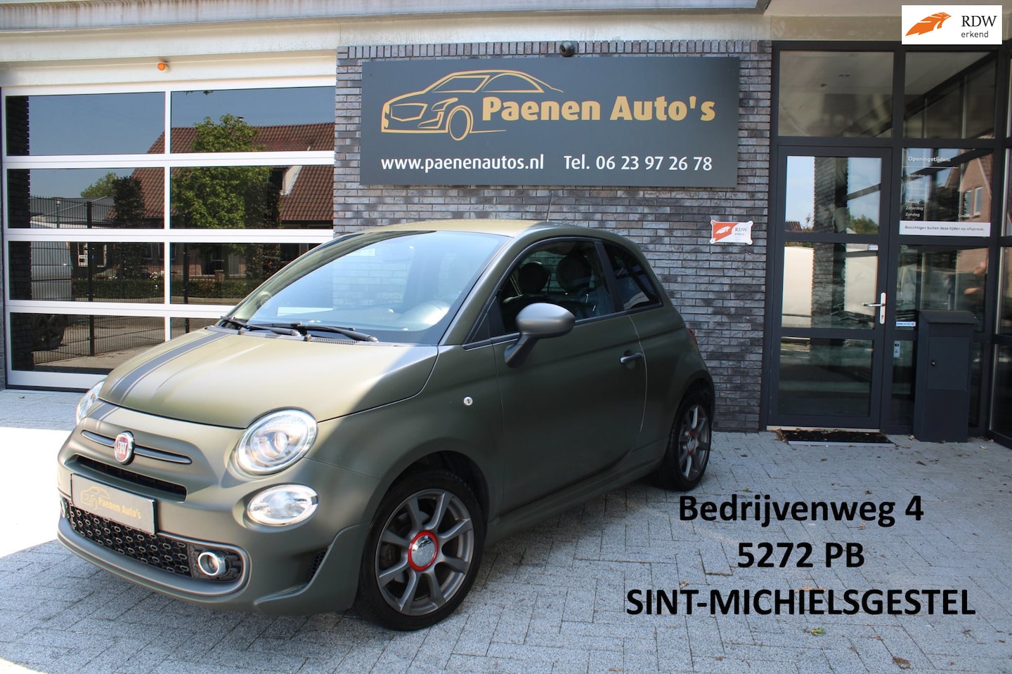 Fiat 500 - 1.2 Sport Automaat, Cruise, Navi, Airco - AutoWereld.nl