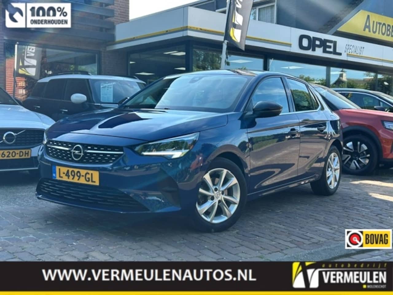 Opel Corsa - 1.2 Turbo 100PK Elegance + 16"/ Airco/ Cruise/ CarPlay/ Winterpakket/ LED-Koplampen/ NL au - AutoWereld.nl
