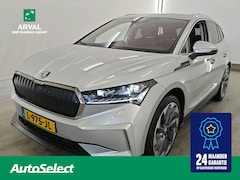 Skoda Enyaq iV - 80 204pk First Edition | SOH 92% | Zwart Leder | 21" | Keyless | CarPlay | Stuur- en Stoel