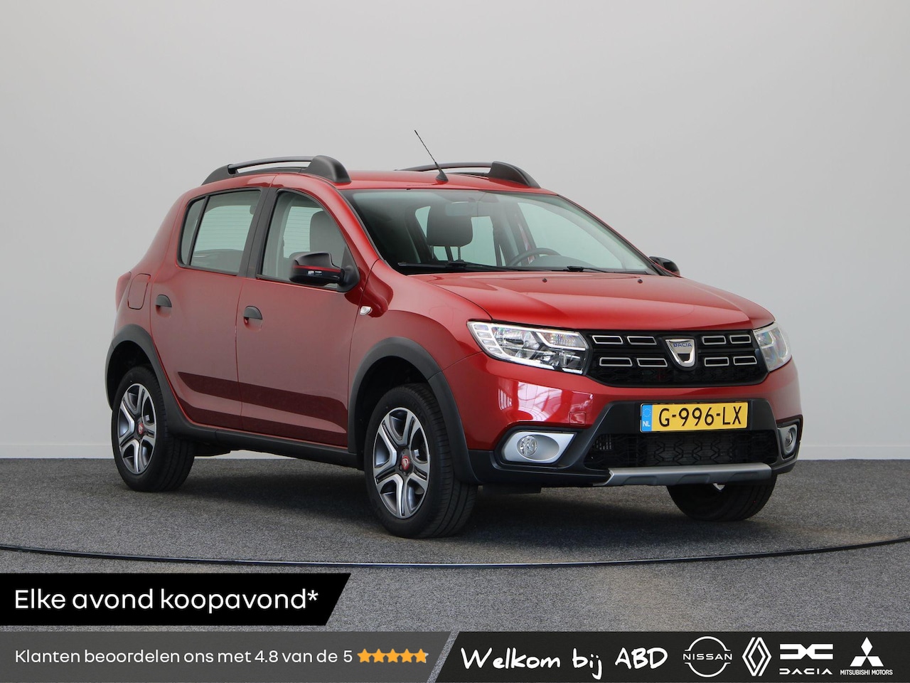 Dacia Sandero - TCe 90pk Tech Road | Trekhaak | Eerste eigenaar | Navigatie | Climate control | - AutoWereld.nl
