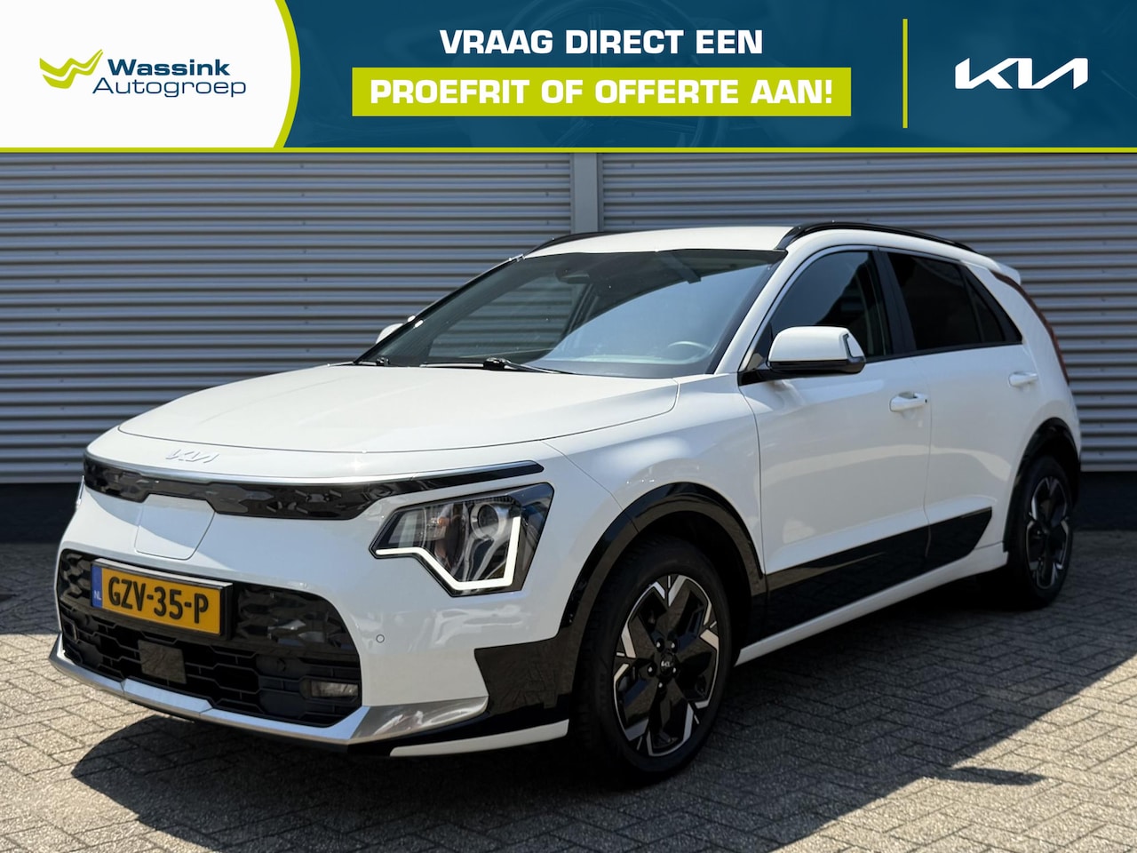 Kia Niro EV - Light Advanced 64.8 kWh | Stoel/Stuurwielverwarming | Navigatie | Climate Control | - AutoWereld.nl