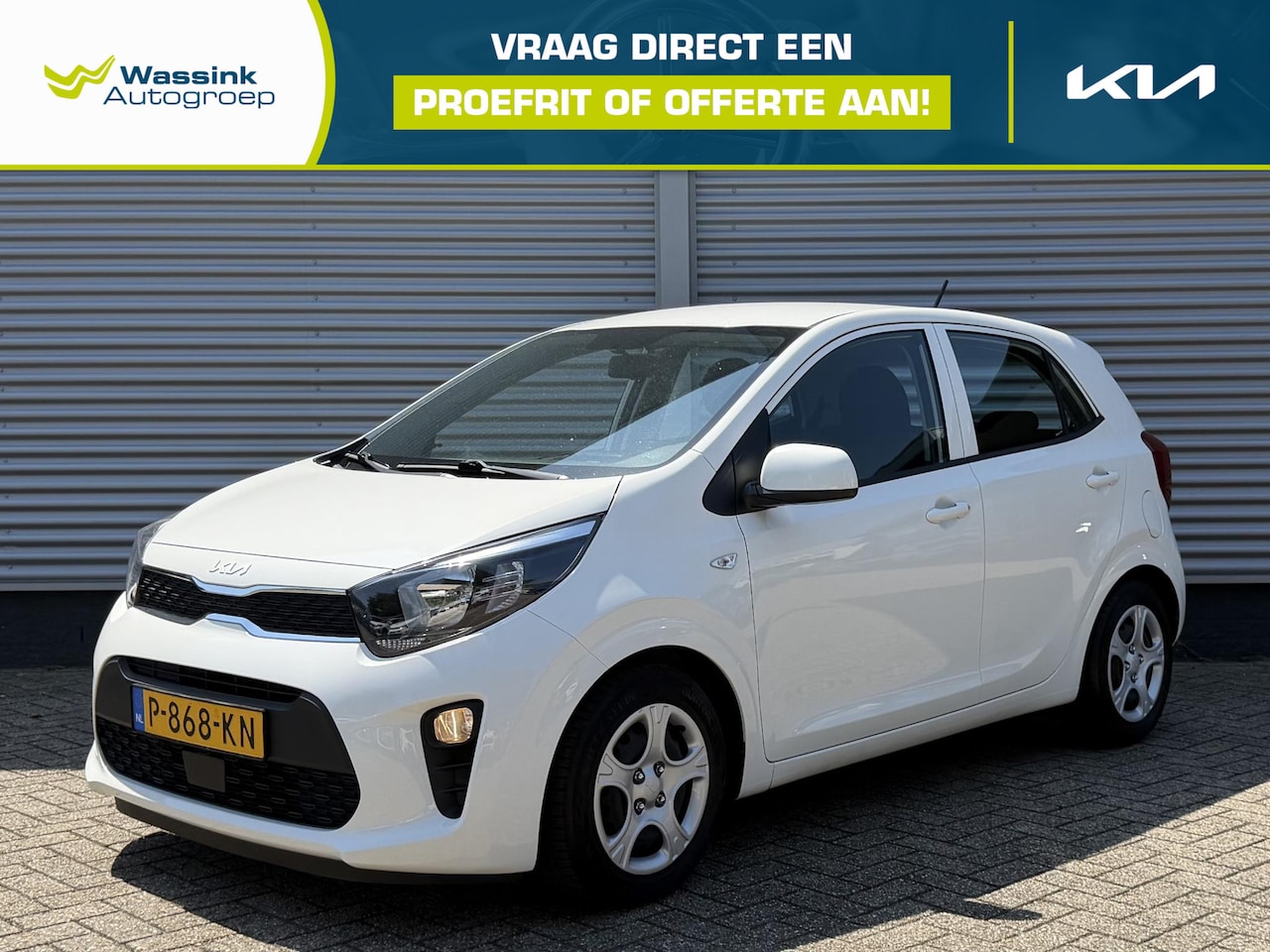 Kia Picanto - 1.0 DPi ComfortLine | Trekhaak | Airco | Bluetooth | - AutoWereld.nl