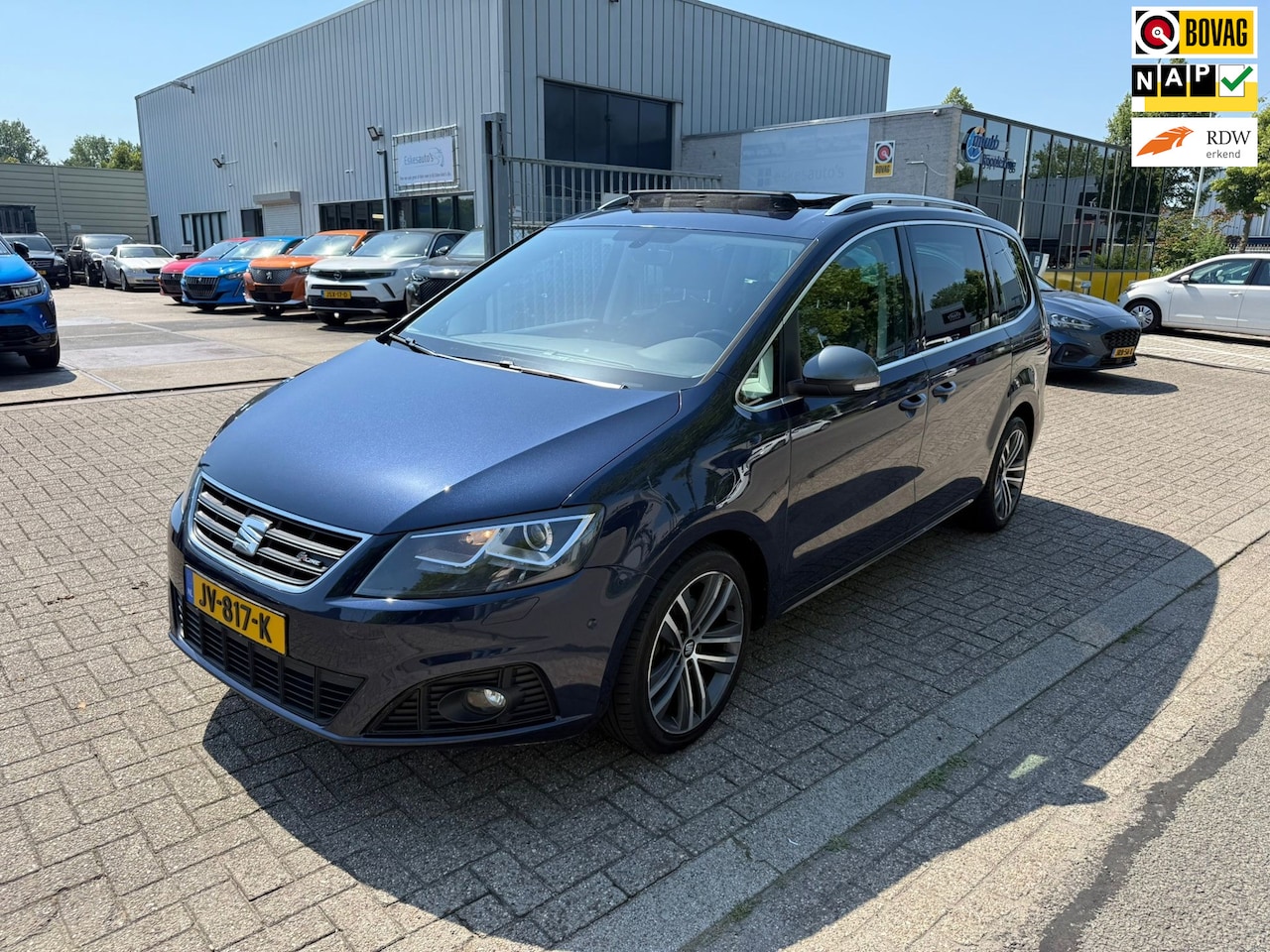 SEAT Alhambra - 1.4 TSI FR Connect 1.4 TSI FR Connect, 7 pers, Automaat, Panodak, NAP - AutoWereld.nl