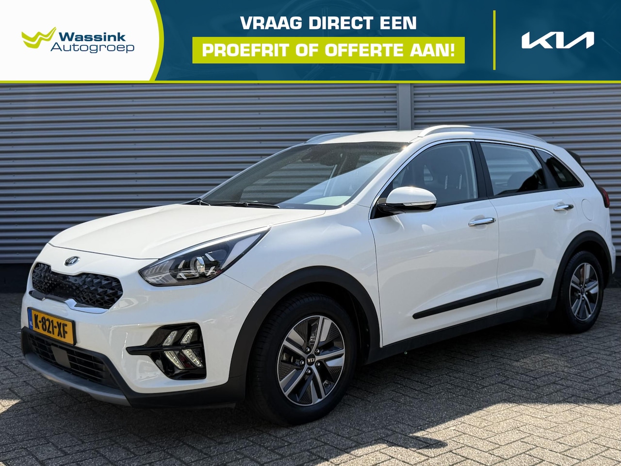 Kia Niro - 1.6 GDi Hybrid DynamicLine | Navigatie | Climate Control | Camera | - AutoWereld.nl