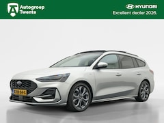 Ford Focus Wagon - 1.0 EcoBoost Hybrid ST Line X | Navi | Trekhaak | Panodak | All