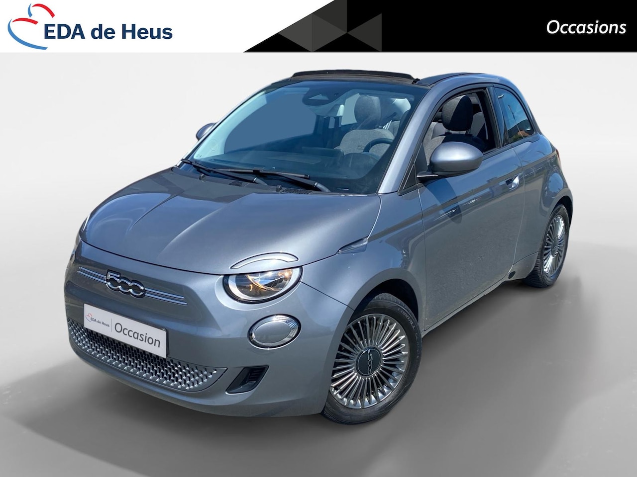 Fiat 500 - Cabriolet Icon 42 kWh (WLTP 304km) CarPlay | stoelverwarming | cruise control | camera | c - AutoWereld.nl