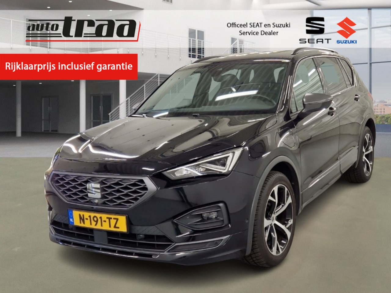 SEAT Tarraco - 1.4 TSI e-Hybrid PHEV FR / Trekhaak / 360°-camera / Stoel+Stuur verw. / - AutoWereld.nl