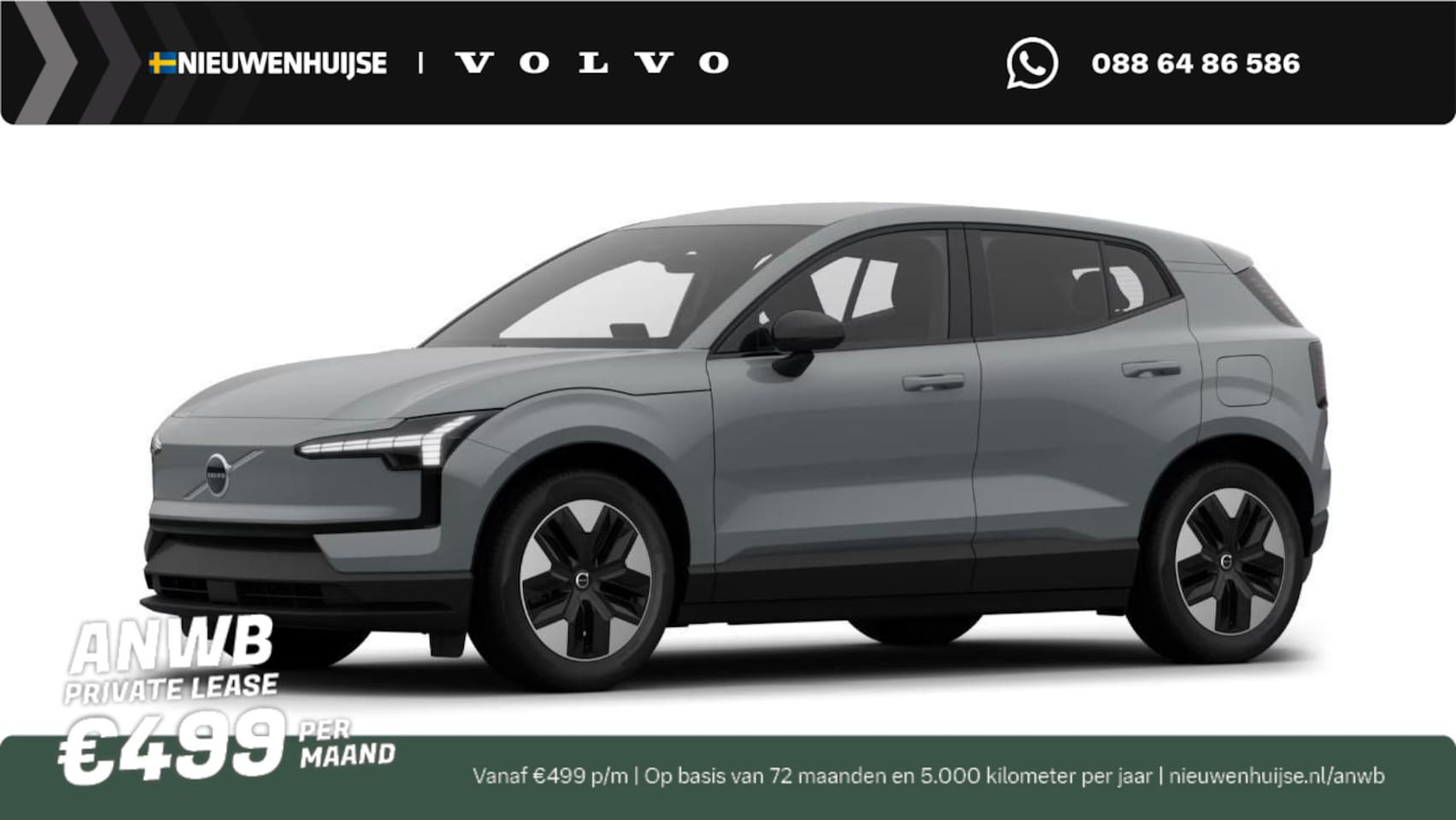 Volvo EX30 - P3 Plus Europa | Elektrisch Verstelbare Voorstoelen | Stoel-/Stuurverwarming | Adaptieve C - AutoWereld.nl