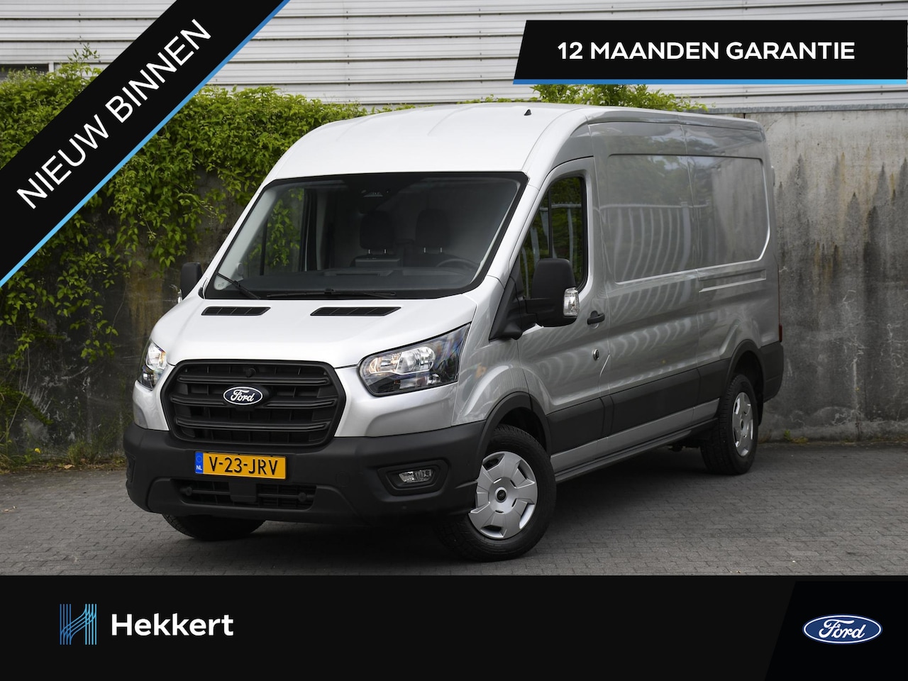 Ford Transit - 350 L3H2 Trend 2.0 TDCI 130pk Automaat 360° CAM. | DODE HOEK | STOEL/STUURVERW. | TREKHAAK - AutoWereld.nl