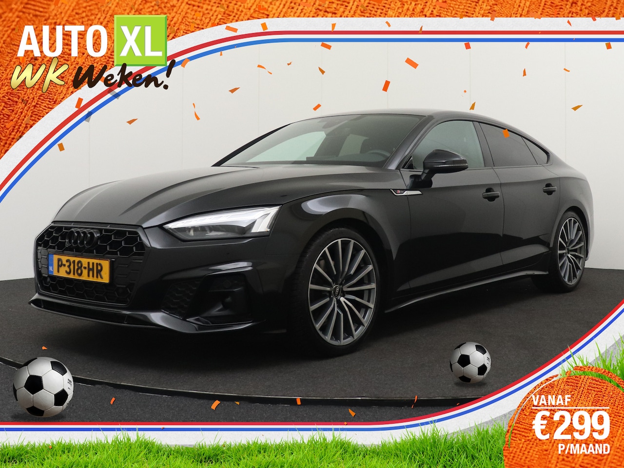 Audi A5 Sportback - 2.0 TFSI S-Line Competition Black-Ed Camera 19'LMV Carplay - AutoWereld.nl