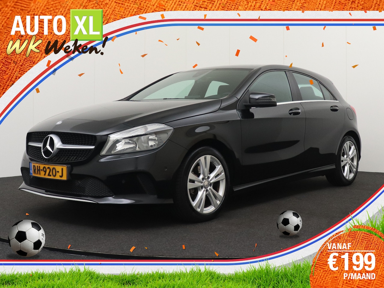 Mercedes-Benz A-klasse - 180 123 PK Aut. AMG H-Leder/Sportstoelen Climate - AutoWereld.nl