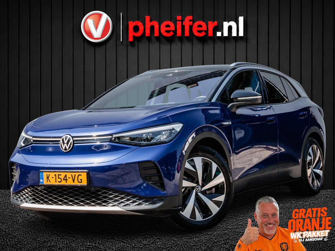 Volkswagen ID.4 - Pro 77 kWh SOH 90% Trekhaak/ Camera/ Navigatie/ Carplay/ Stoel-stuurverwarming - AutoWereld.nl