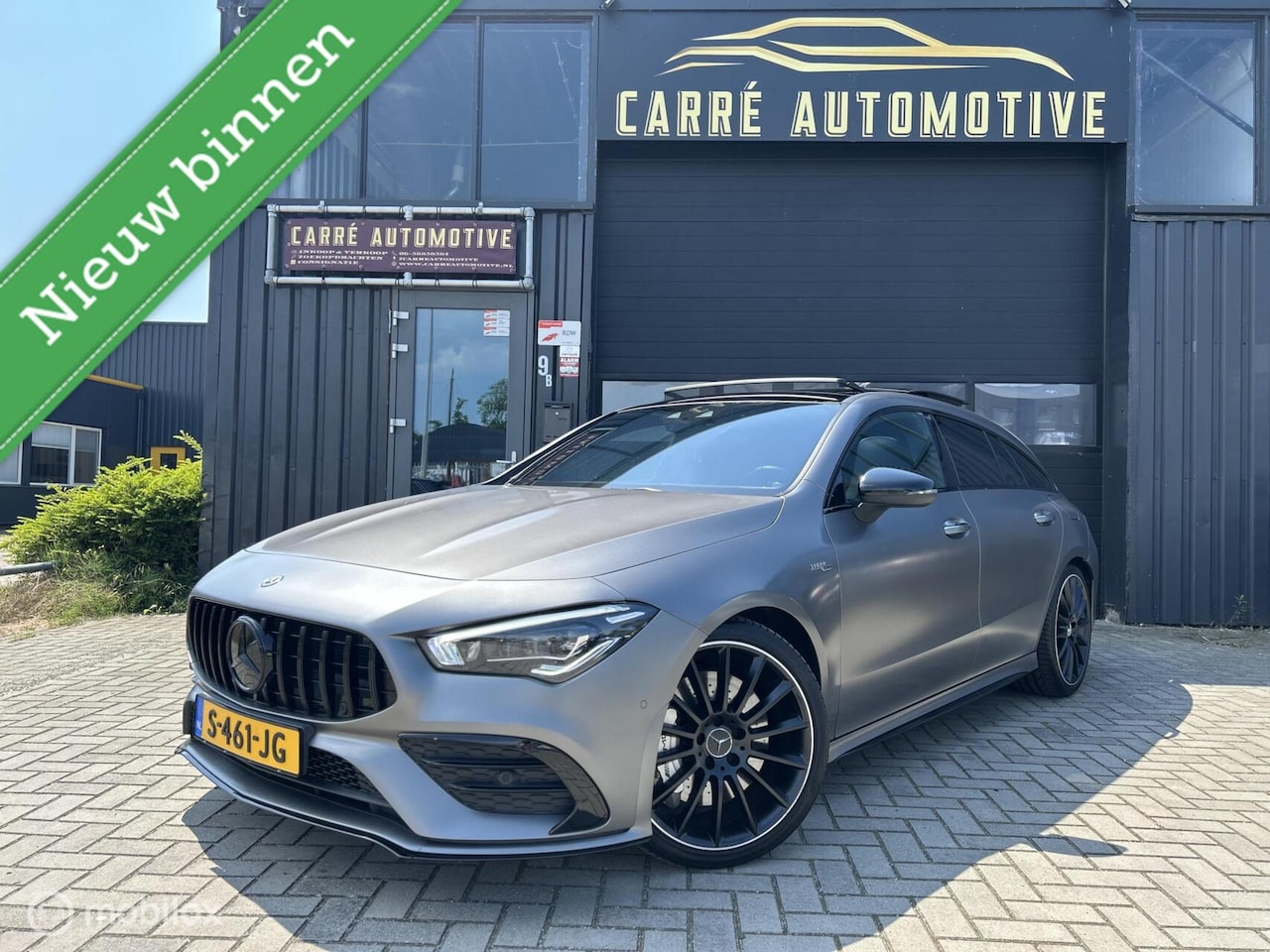 Mercedes-Benz CLA-klasse Shooting Brake - AMG 35 4MATIC Premium Plus|Alarm klasse 5|Pano|Head-up|Burmester - AutoWereld.nl