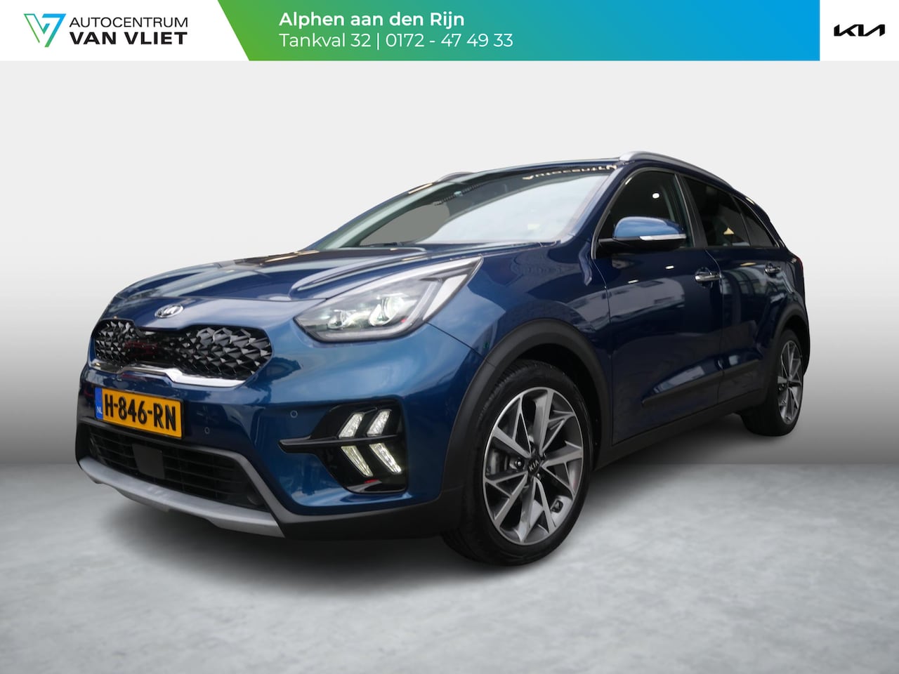 Kia Niro - 1.6 GDi Hybrid ExecutiveLine | Cruise | Carplay | Navi | Keyless | Stoelverwarming-ventila - AutoWereld.nl