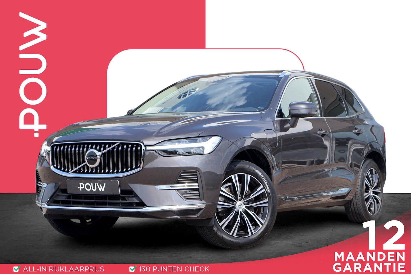 Volvo XC60 - 2.0 T6 350pk Plug-in hybrid AWD Inscription | SoH98% | Trekhaak | Leder | Panoramadak | Ca - AutoWereld.nl