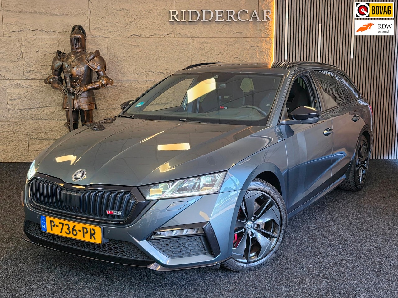 Skoda Octavia Combi - 2.0 TSI iV RS 245pk|GARANTIE|ACC|CARPLAY|STOELVERW|PARK CAM/SENSOREN - AutoWereld.nl