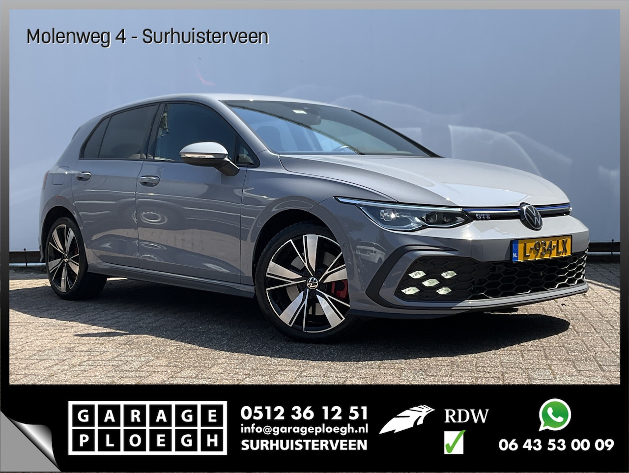 Volkswagen Golf - 1.4 eHybrid GTE PHEV 259PK Afn.Trekhaak Adap.Cruise Led Camera Stoelverw Orig.NL UITSTRALI - AutoWereld.nl