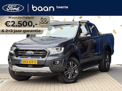 Ford Ranger - 2.0 EcoBlue Wildtrak Supercab | Trekhaak | Camera | Stoelverwarming | Rollertop | Adaptive